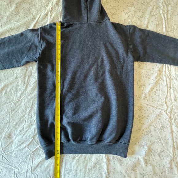 Hoodie - St. Joseph, MI, Deep Heather Blue, Youth XL - Picture 9 of 11